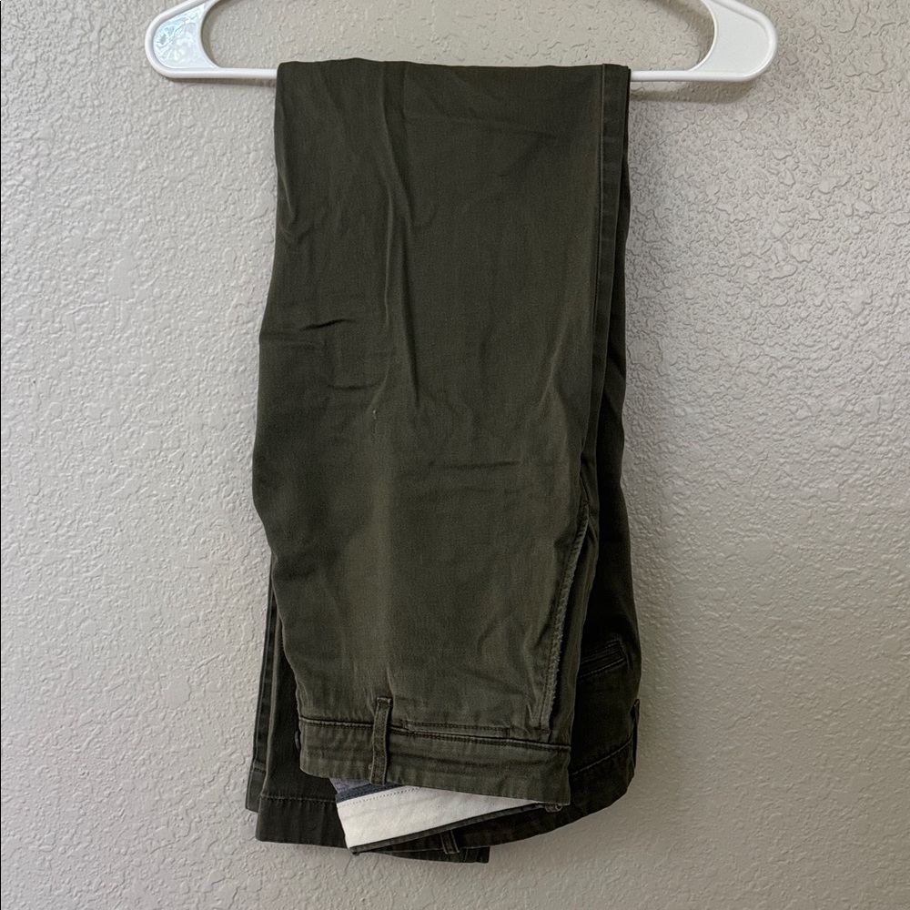 J. Crew Dark Olive Chinos